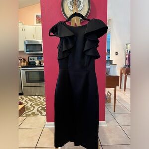 Black silk Antonio Melani Dress, Size 0